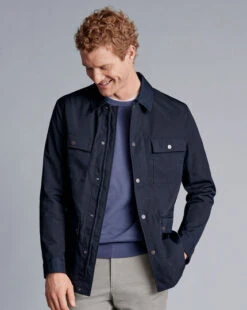 Showerproof Field Jacket - Dark Navy