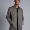 2-In-1 Rainmac - Grey 1 2-In-1 Rainmac - Grey -Refined Wear Shop OUC0079GRY MODEL FRONT