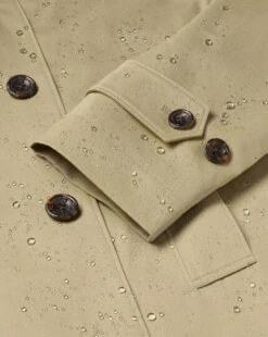Cotton Classic Raincoat - Limeston 11 Cotton Classic Raincoat - Limeston -Refined Wear Shop OUR0027LST LINING