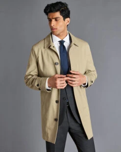 Cotton Classic Raincoat - Limeston