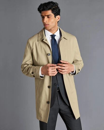Cotton Classic Raincoat - Limeston 3 Cotton Classic Raincoat - Limeston