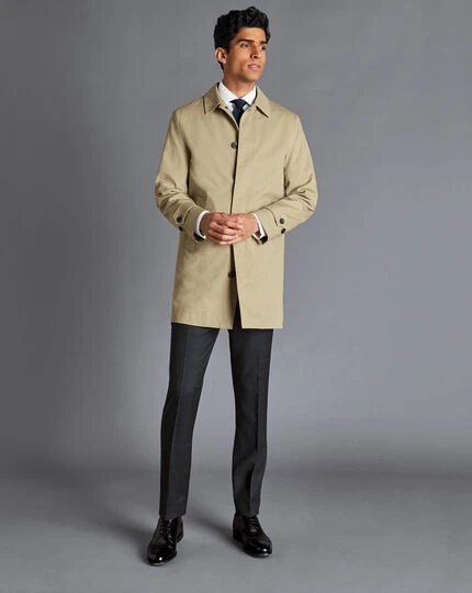 Cotton Classic Raincoat - Limeston 8 Cotton Classic Raincoat - Limeston - Image 6