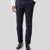 Stripe Birdseye Travel Suit Pants - Navy -Refined Wear Shop SUT0227NAV FRONT