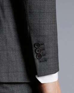 Ultimate Performance Check Suit - Ch 10 Ultimate Performance Check Suit - Ch -Refined Wear Shop SUT0269CHA MODEL DETAIL