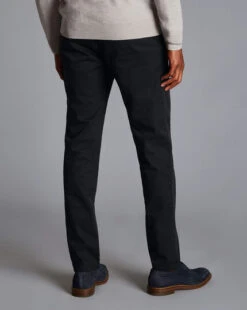 Ultimate Non-Iron Chinos - Black 11 Ultimate Non-Iron Chinos - Black -Refined Wear Shop TRC0270BLK MODEL BACK