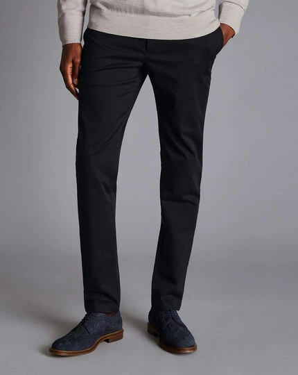 Ultimate Non-Iron Chinos - Black 5 Ultimate Non-Iron Chinos - Black - Image 3