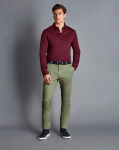Ultimate Non-Iron Chinos - Light Green