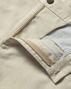 Cotton Linen Shorts - Ston 12 Cotton Linen Shorts - Ston -Refined Wear Shop TRH0043STN FABRIC DETAIL